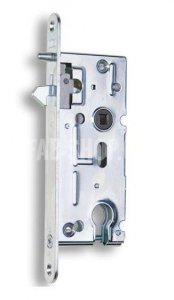K 106A - Zámek zadlabací vložkový - na posuvné dveře, bez převodu, nelze použít rozetové kování